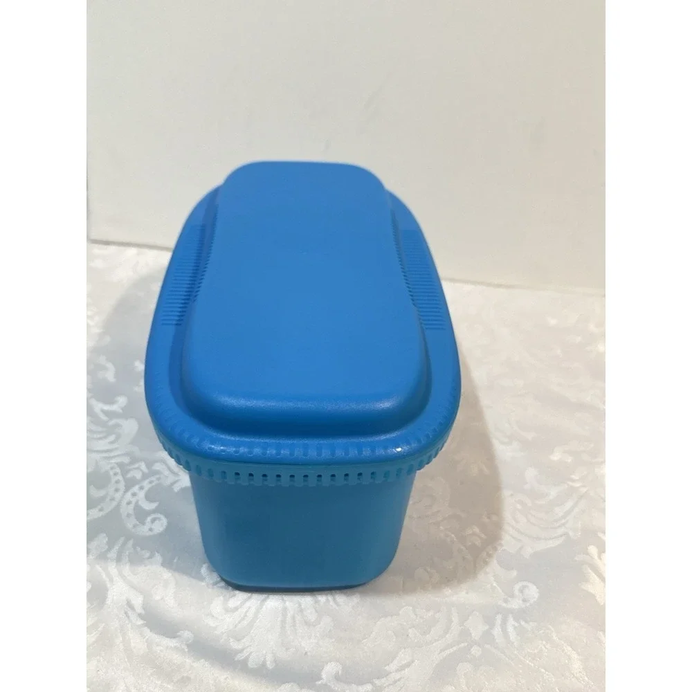 Tupperware 6775 Microwave Pasta Maker Cooker 8 Cups Blue 1.9L